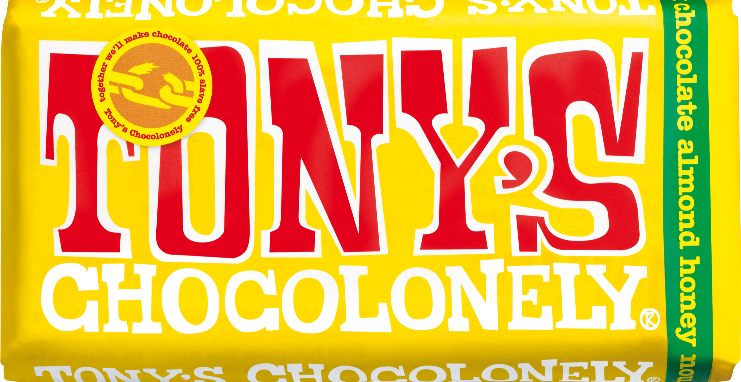 milk almond honey nougat 32%-Tony’s Chocolonely